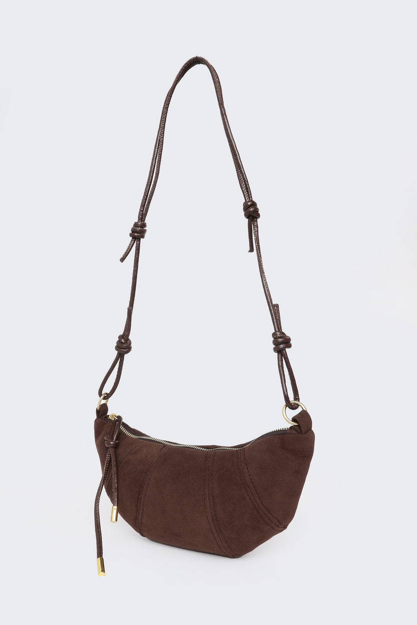 Tan Solid Sling Bag for Women - Image 6