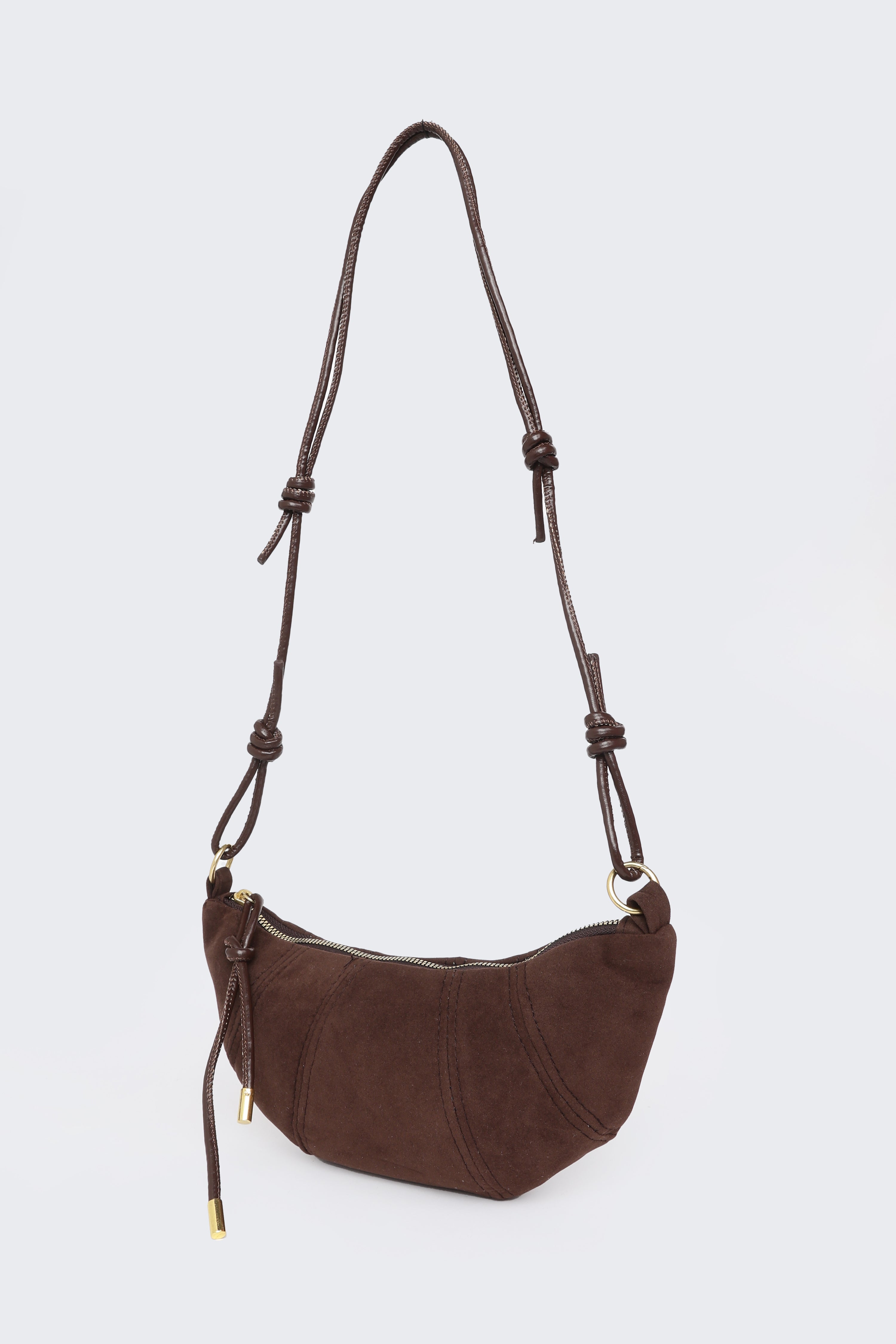 Tan Solid Sling Bags for Women - Image 6