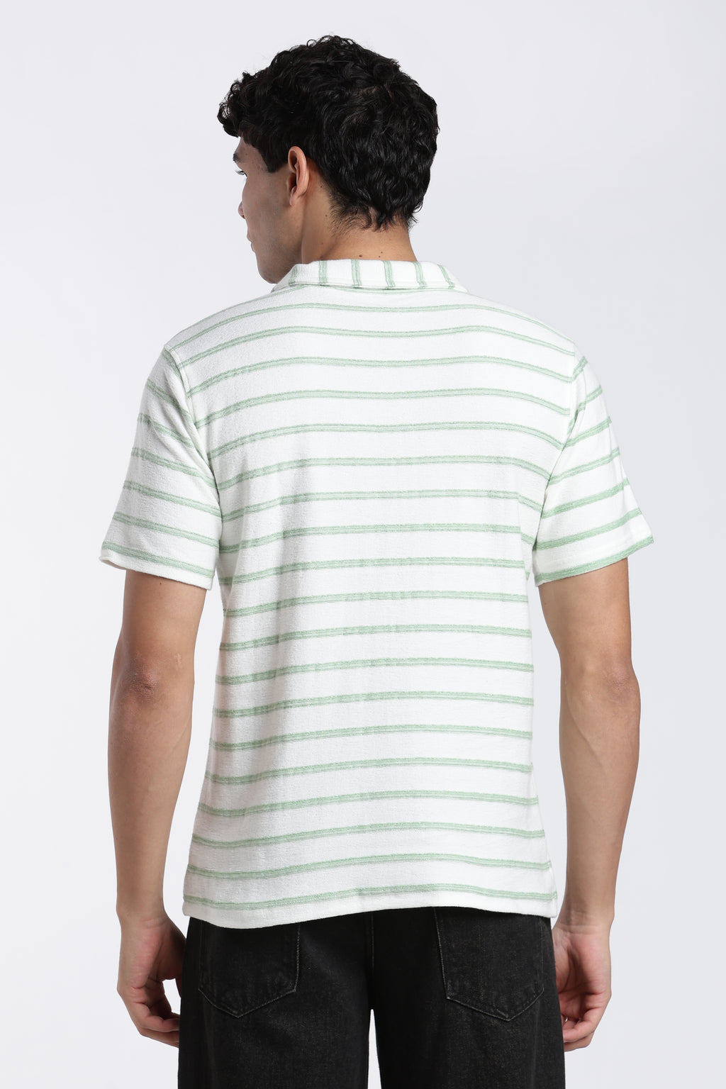 Green Regular Fit T-Shirt for Men - Image 5