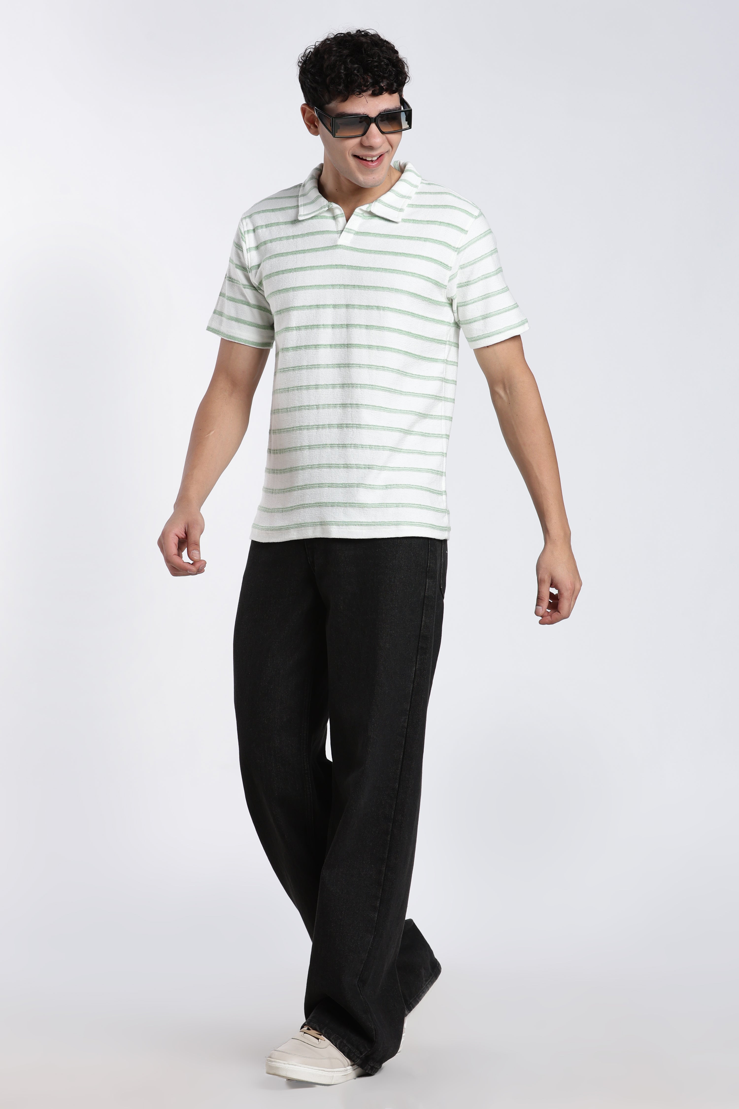 Green Regular Fit T-Shirt for Men - Image 6