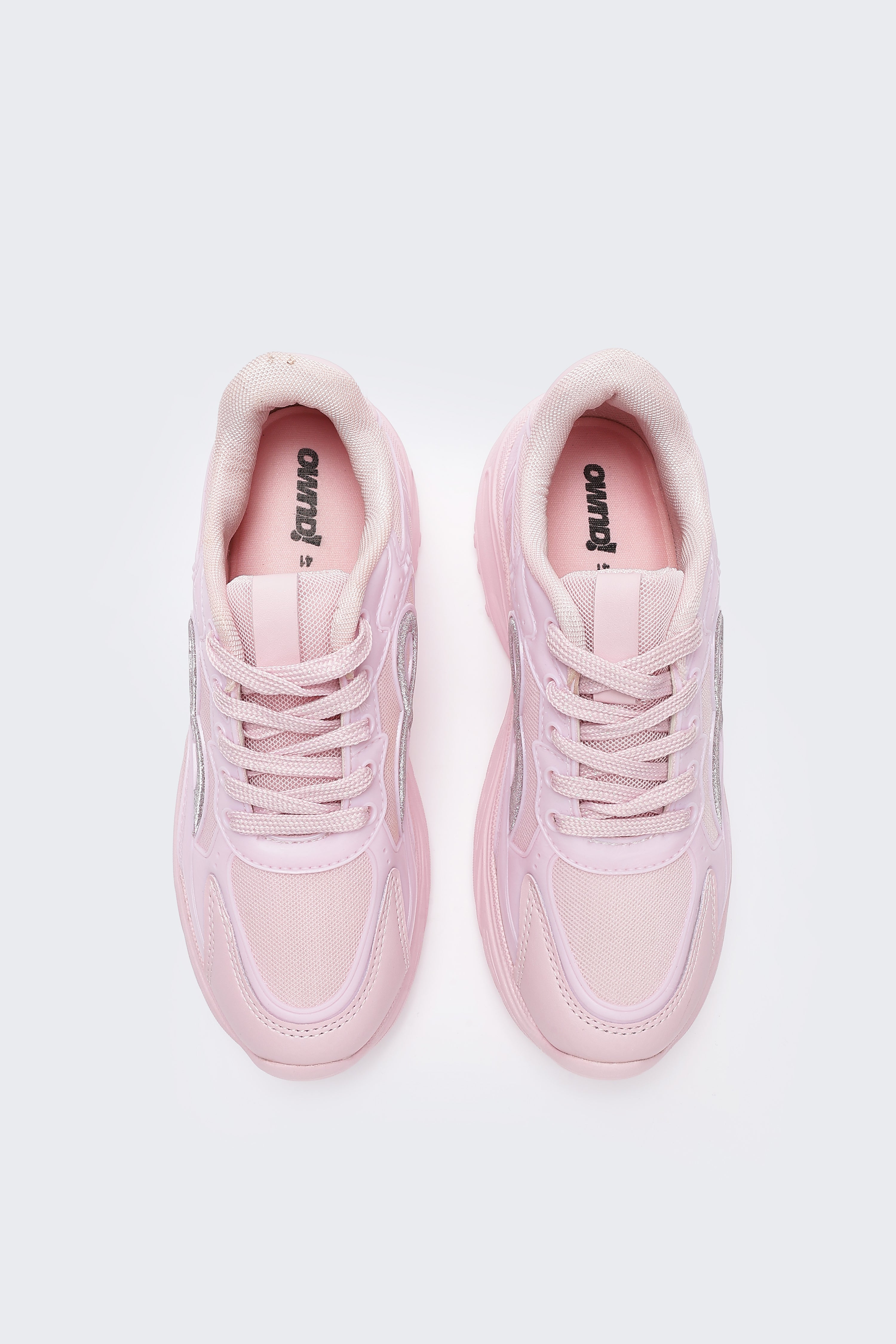 Pink Solid Casual Shoes for Women - Image 4