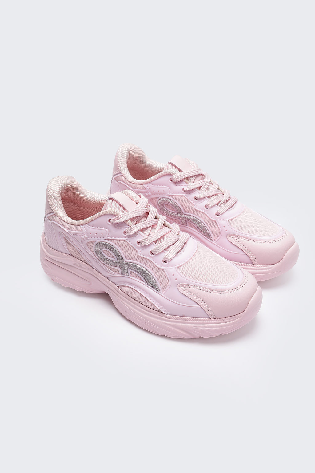 Pink Solid Casual Shoes for Women - Image 5