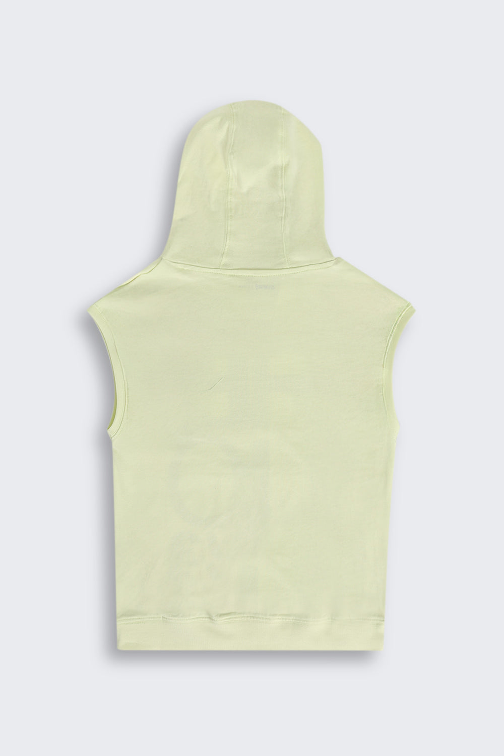 Lime Summer Graphic Sleeveless Hooded T‑Shirt for Tweens Boys - Image 3