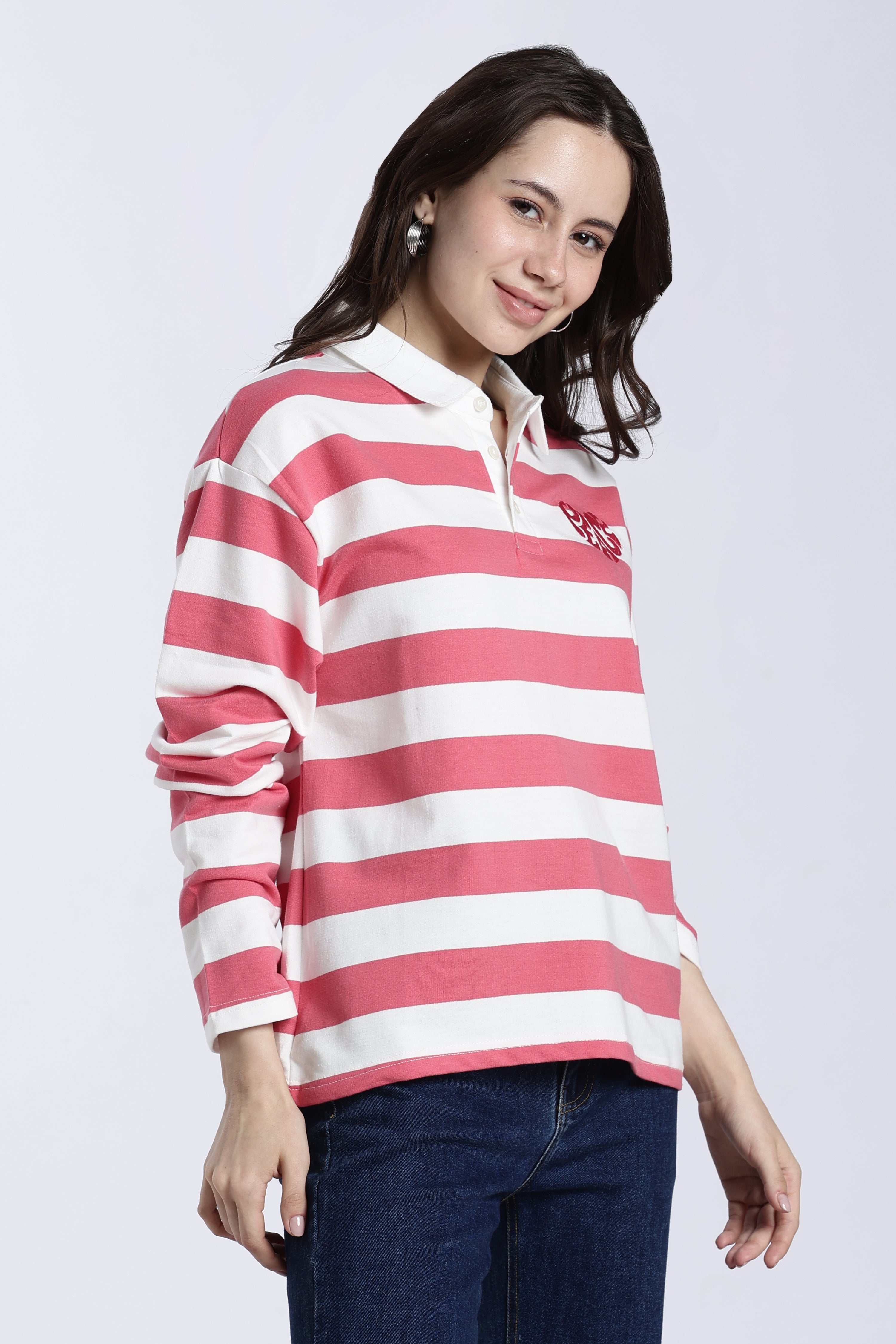 Coral Regular Fit T-Shirt for Women - Image 4