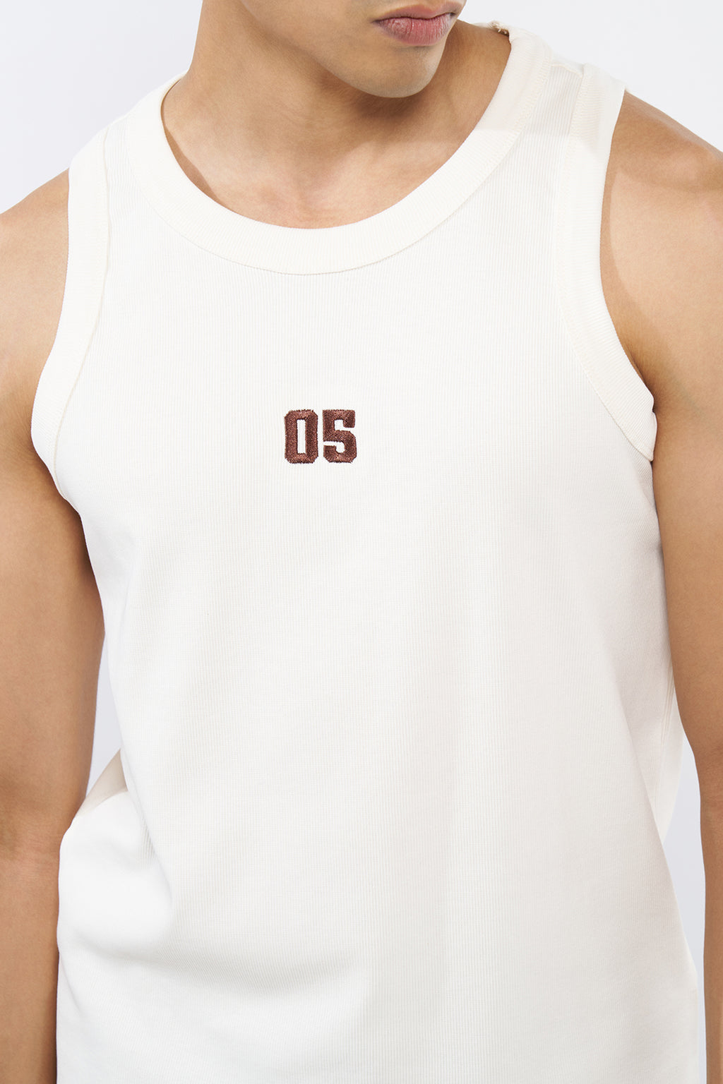 White Solid Regular Fit T-Shirt for Men - Image 2