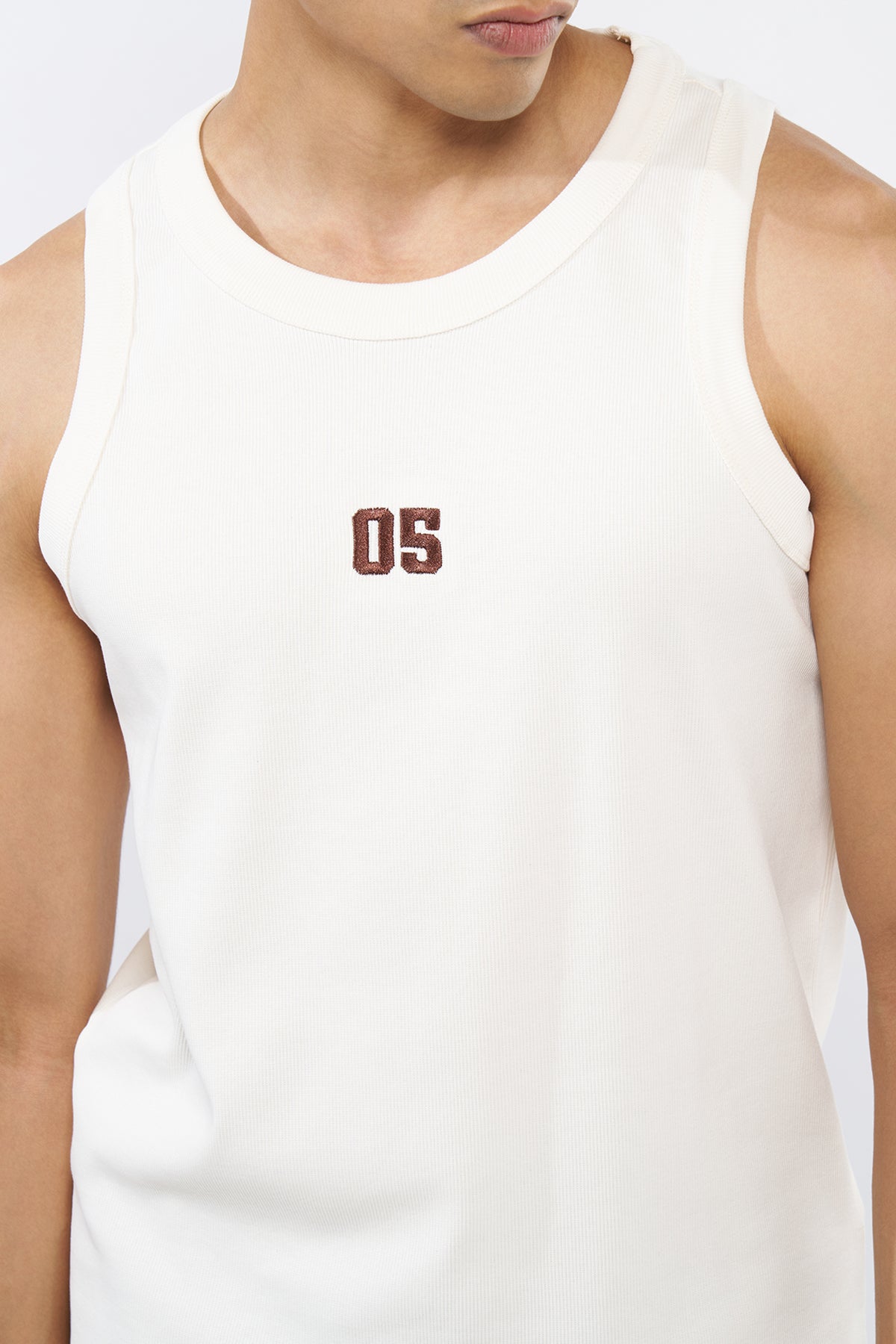 White Solid Regular Fit T-Shirt for Men - Image 2