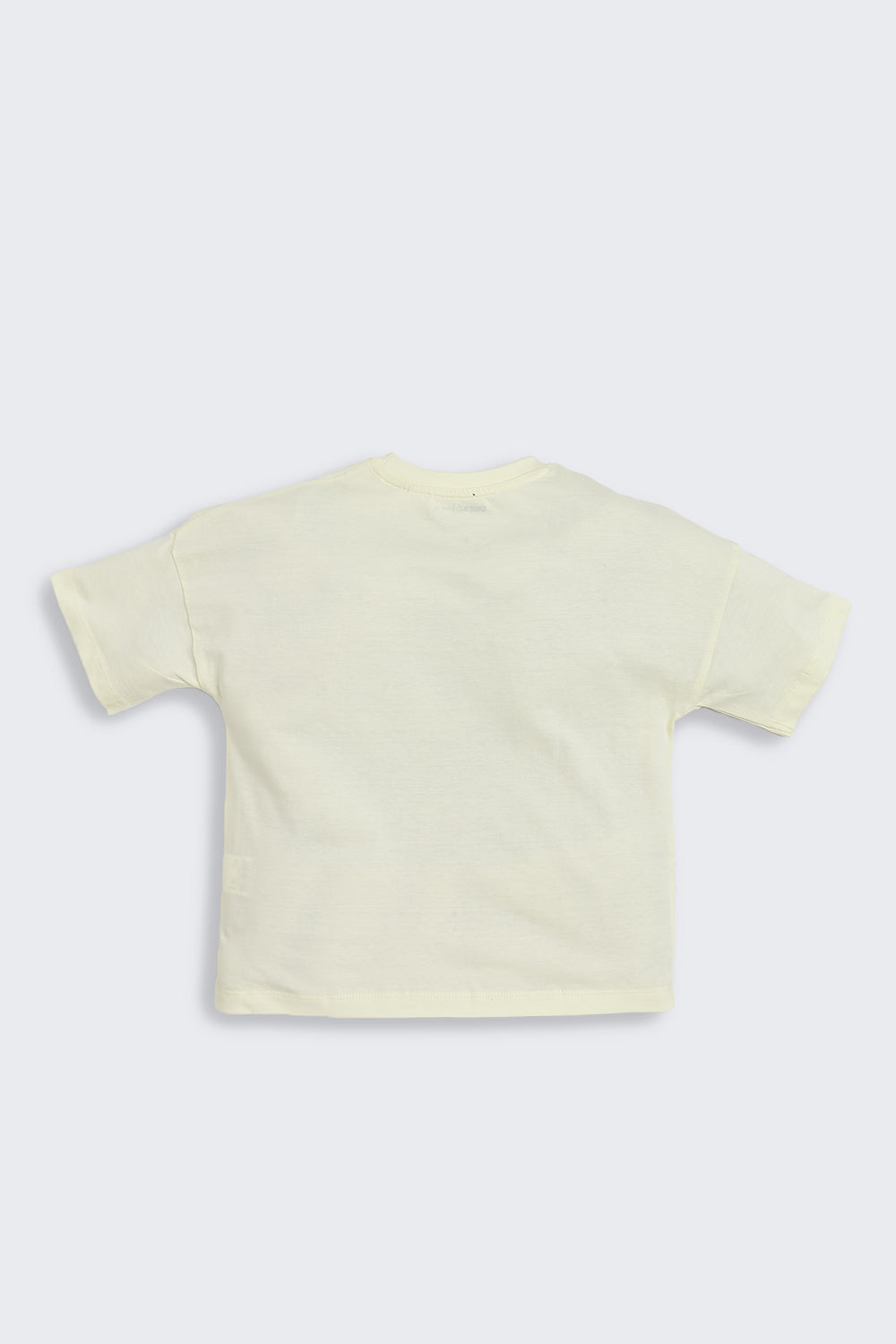 Yellow Lemon Graphic Cotton T-Shirt for Tweens Girls - Image 3