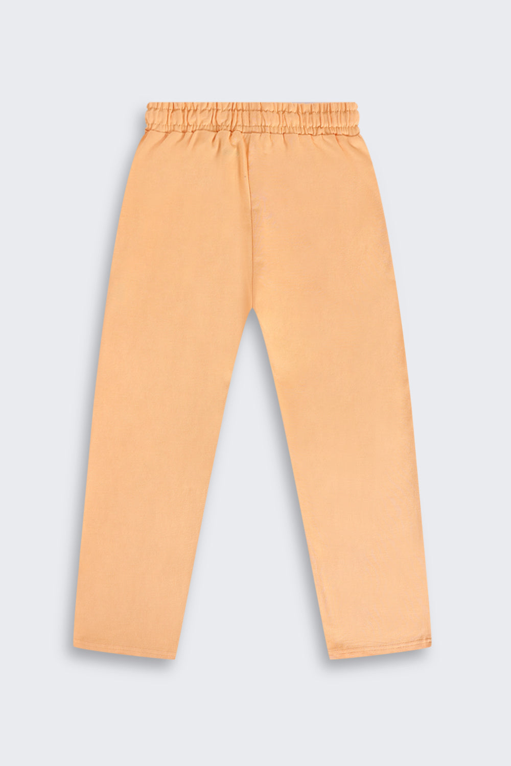 Orange Floral Placement Printed Regular Fit Track Pant - Image 3