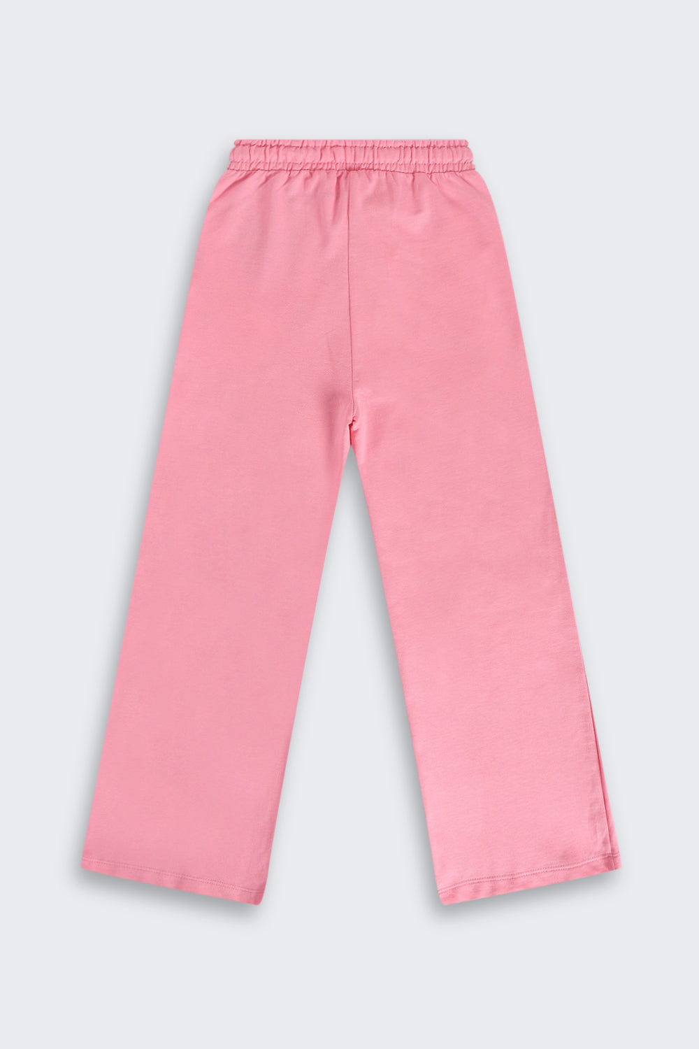 Pink Paradise Typographic Print Regular Fit Track Pant for Tweens Girls - Image 3