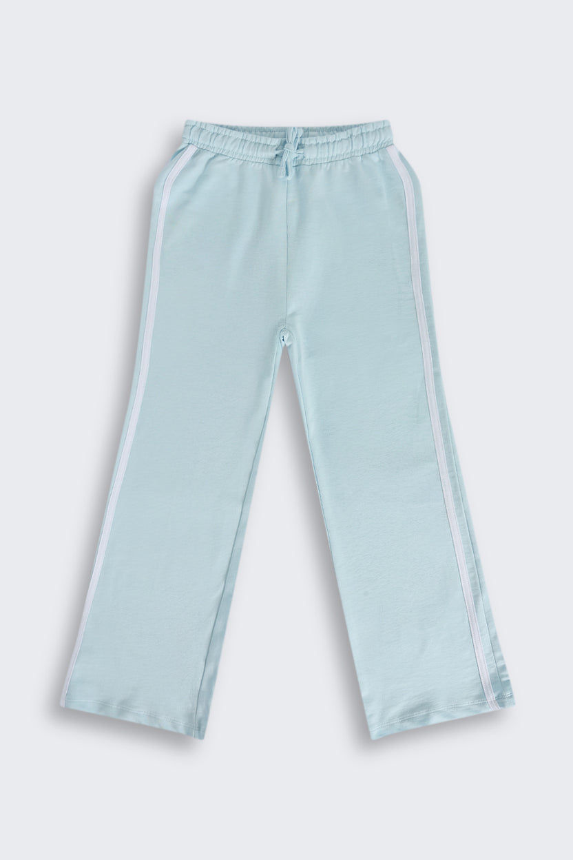 Light Blue Comfort and Stylish Track Pant for Tweens Girls - Image 2