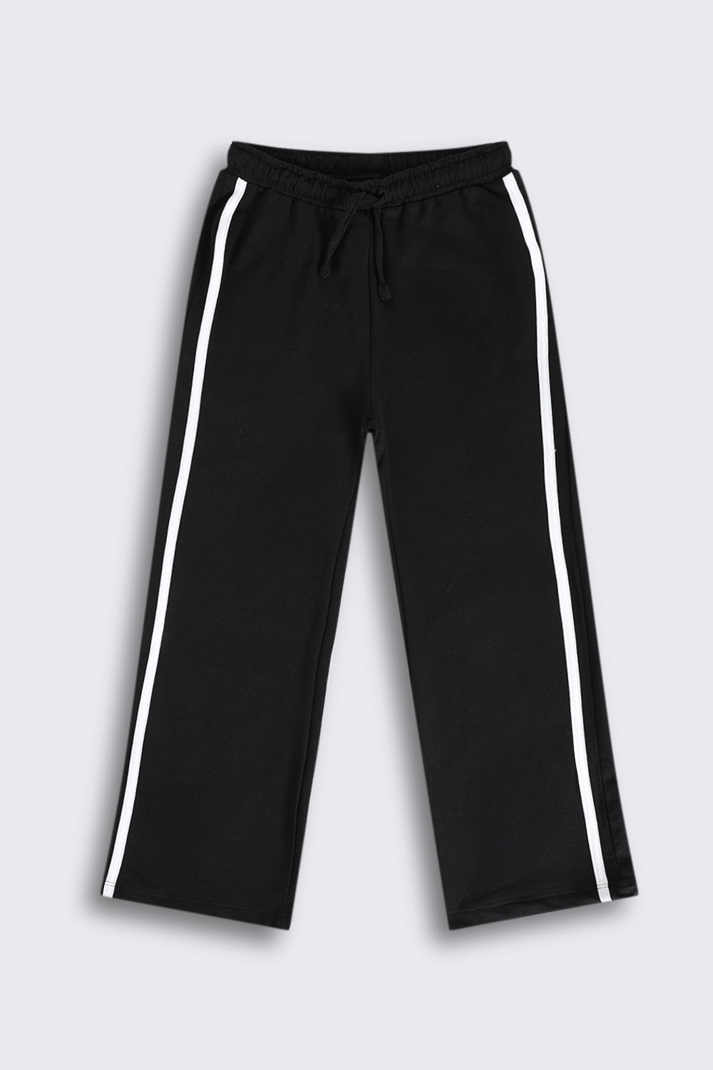 Black Comfort and Stylish Track Pant for Tweens Girls - Image 2