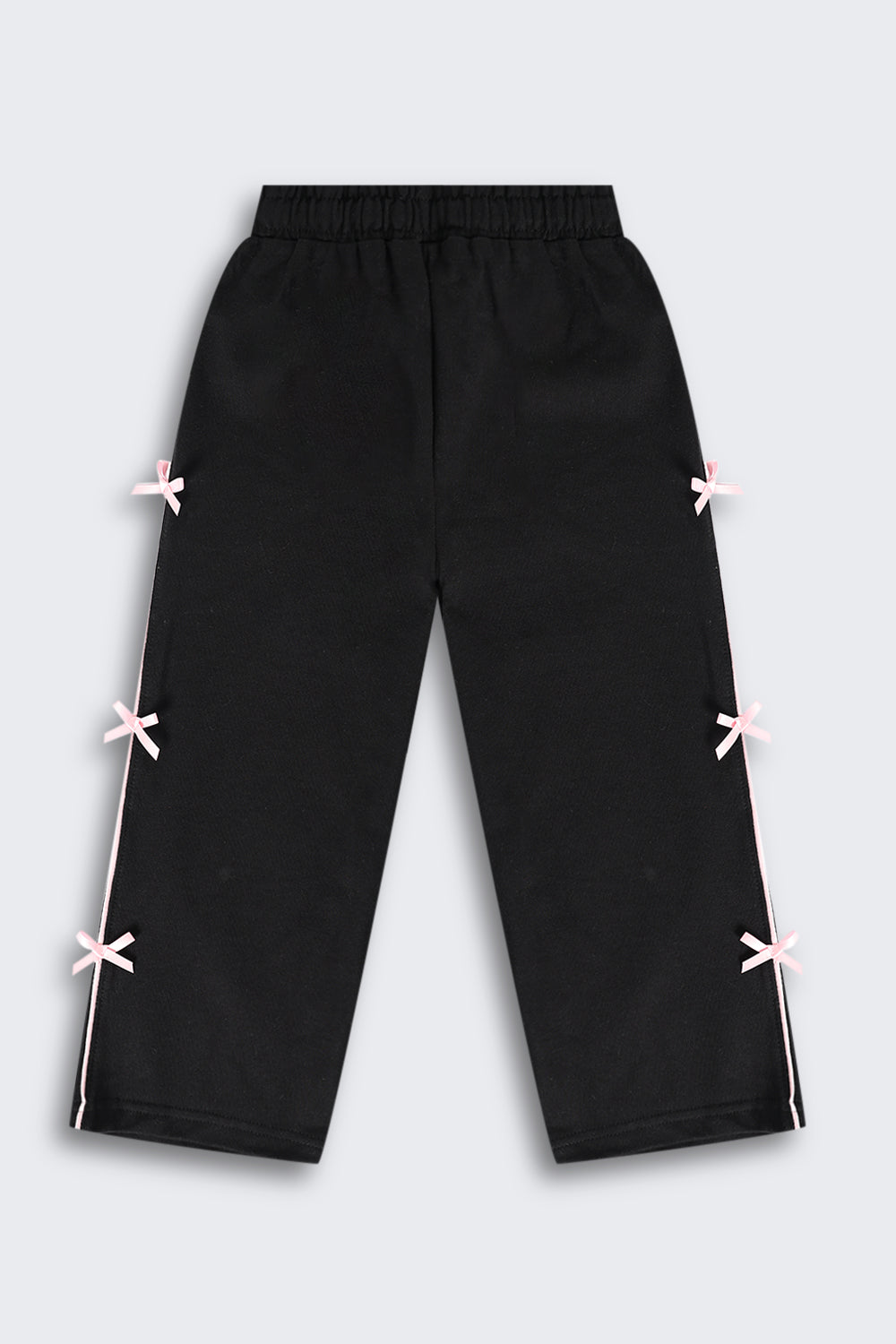 Black Bow Detail Jogger - Image 4