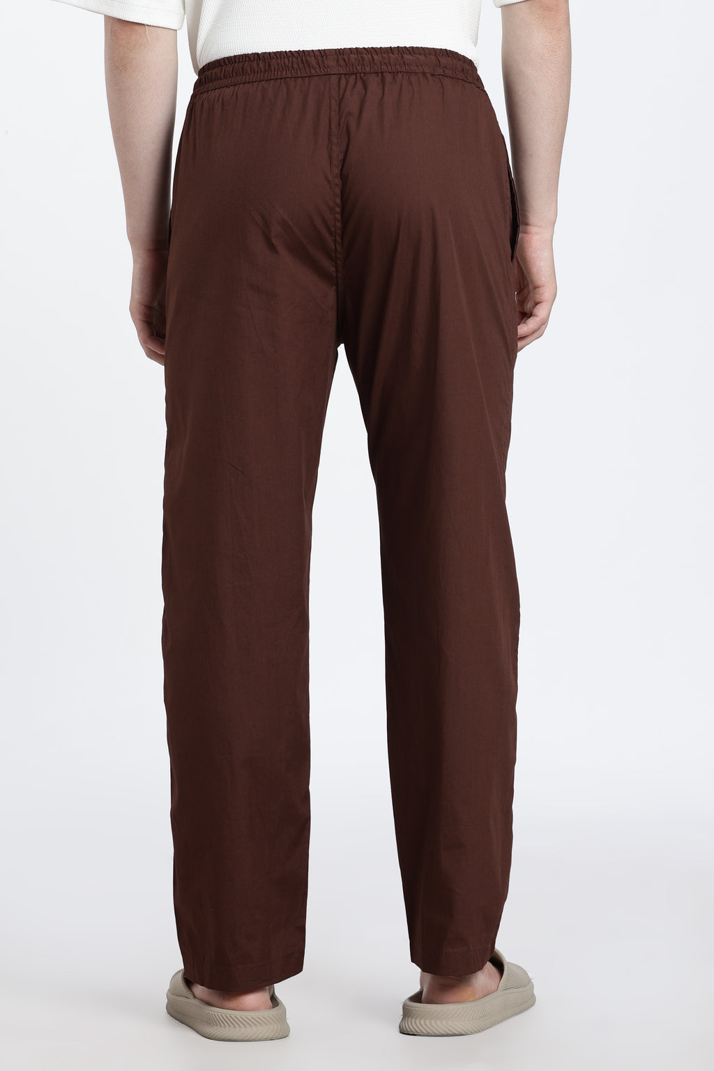 Brown Regular Fit Pyjama With 2 Pocket - Image 4