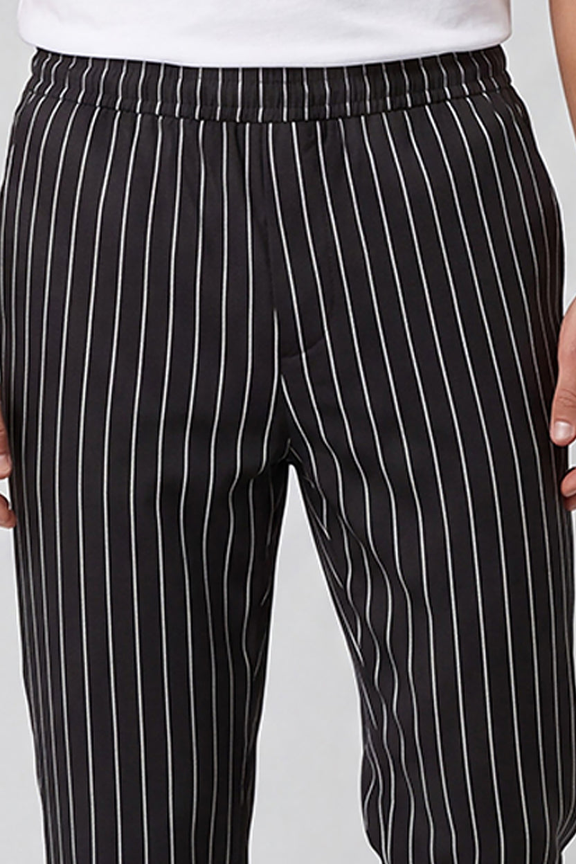 Black Straight Fit Pyjama With 2 Pocket for Men - Image 7