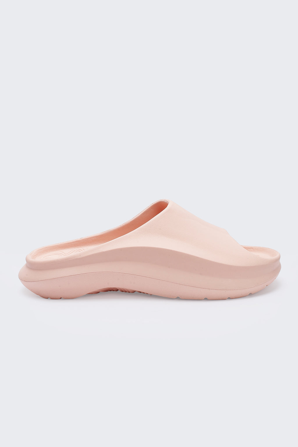 Pink Solid Pool Slides for Women - Image 2