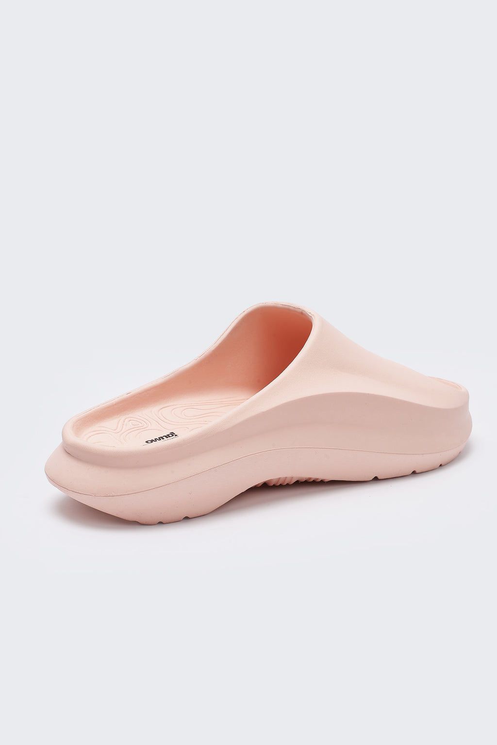 Pink Solid Pool Slides for Women - Image 3