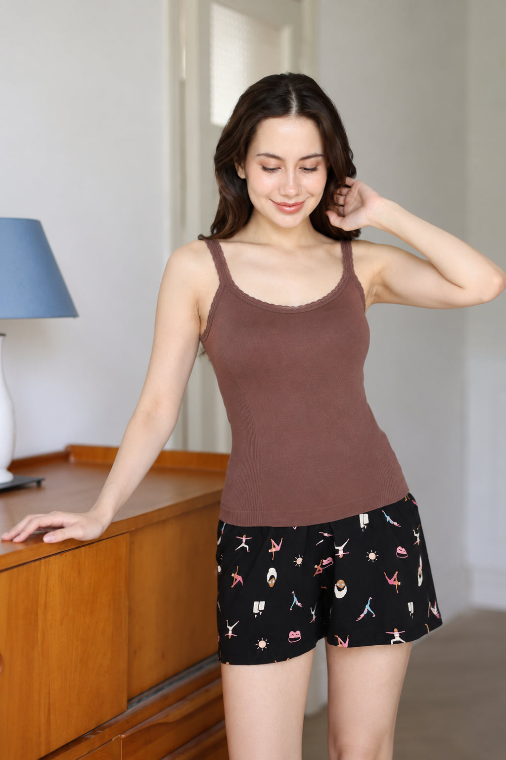 Brown Regular Fit Camisole for Women - Image 1