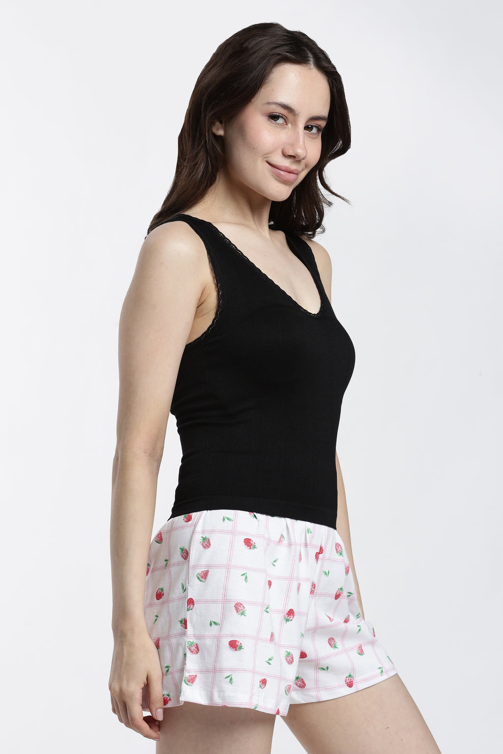 Black Regular Fit Camisole for Women - Image 4
