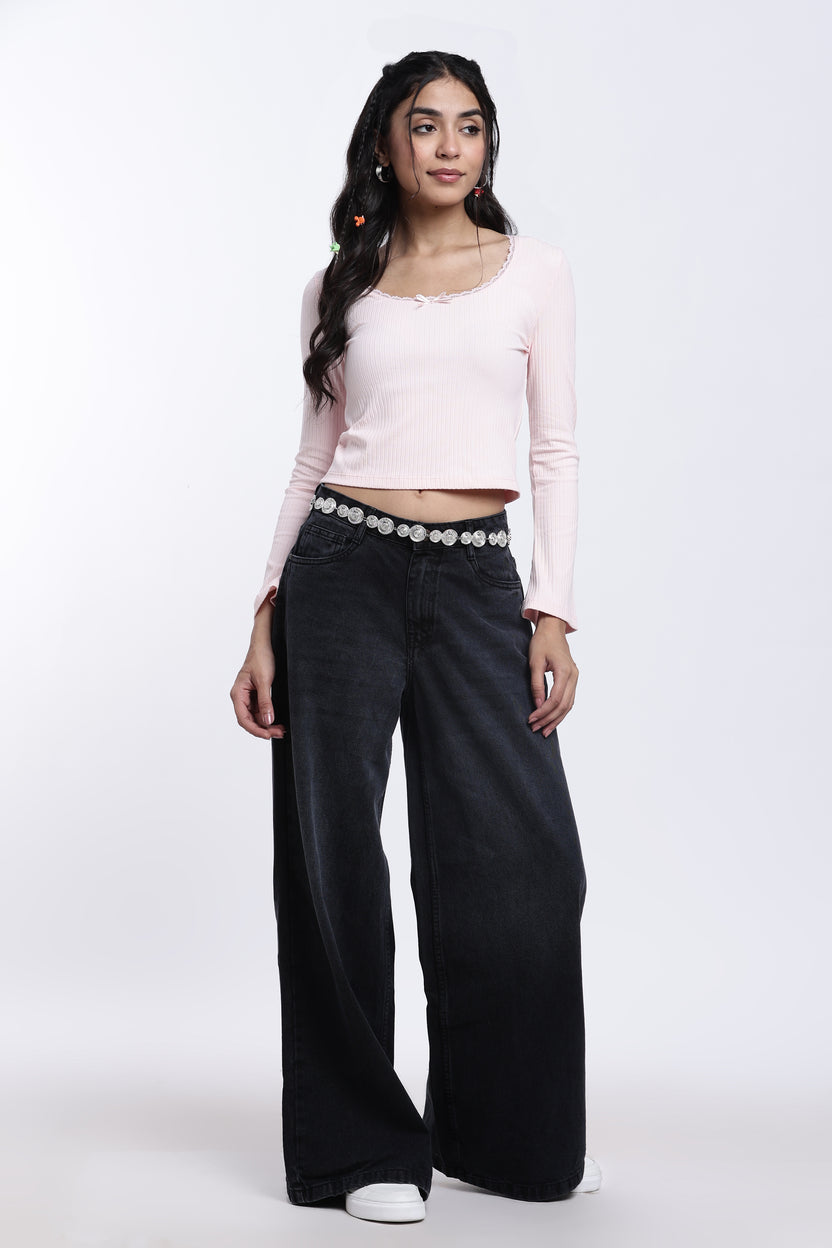 Pink Regular Fit Top for Women - Image 6