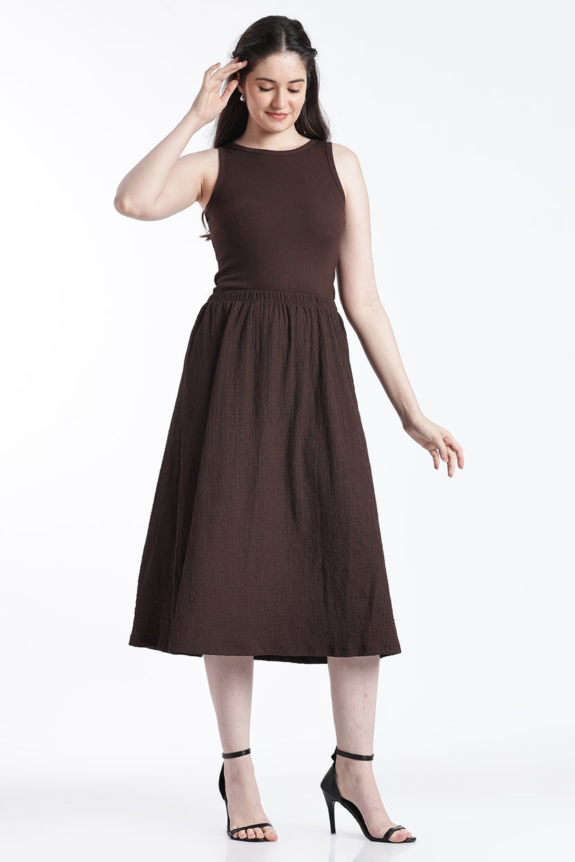 Chocolate Wear Regular Fit Dress for Women - Image 4