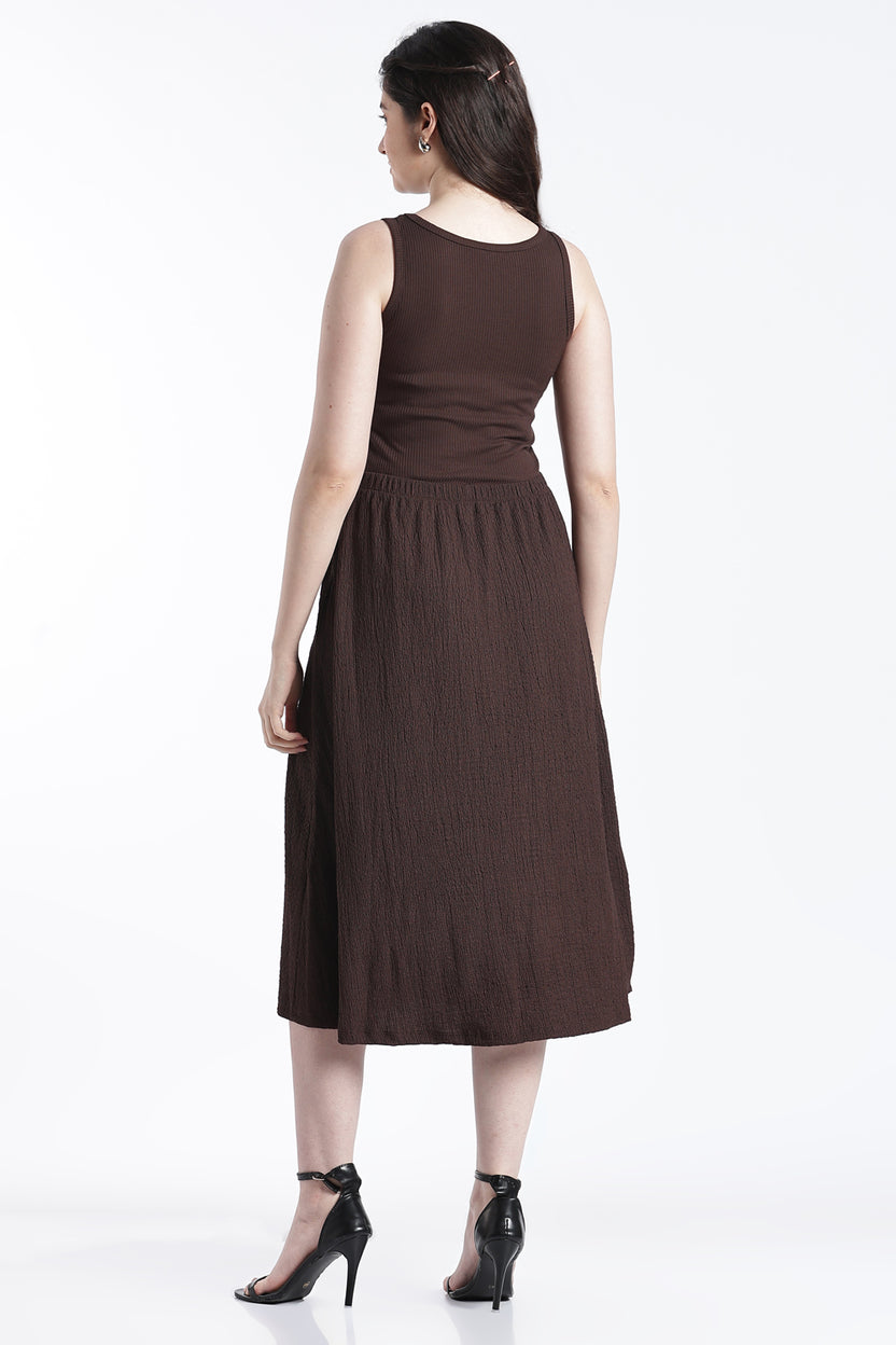 Chocolate Wear Regular Fit Dress for Women - Image 5