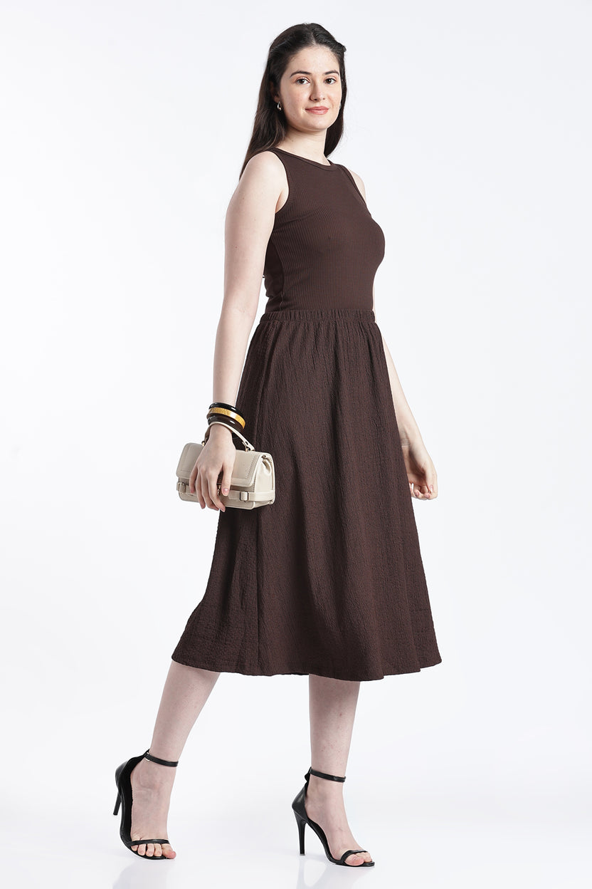Chocolate Wear Regular Fit Dress for Women - Image 6
