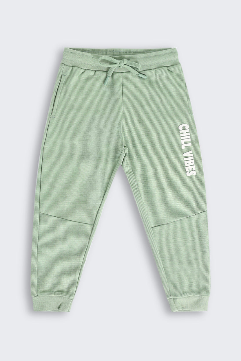 Olive Regular Fit Jogger With 2 Pocket for Boys - Image 2