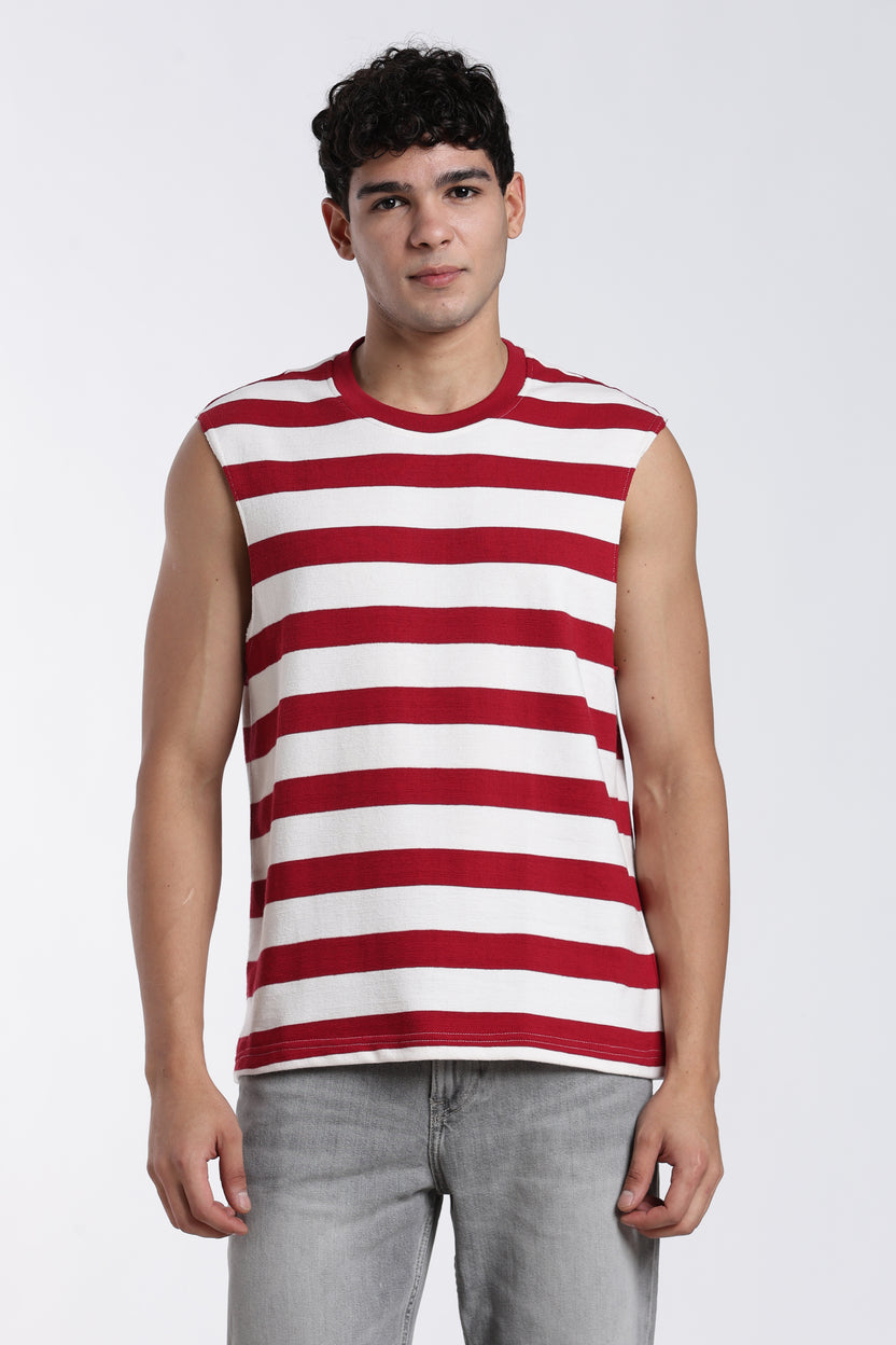 Red Regular Fit T-Shirt for Men - Image 2