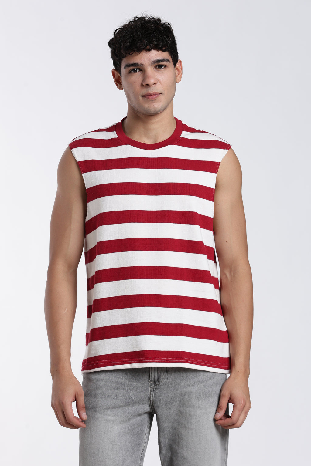 Red Regular Fit T-Shirt for Men - Image 2