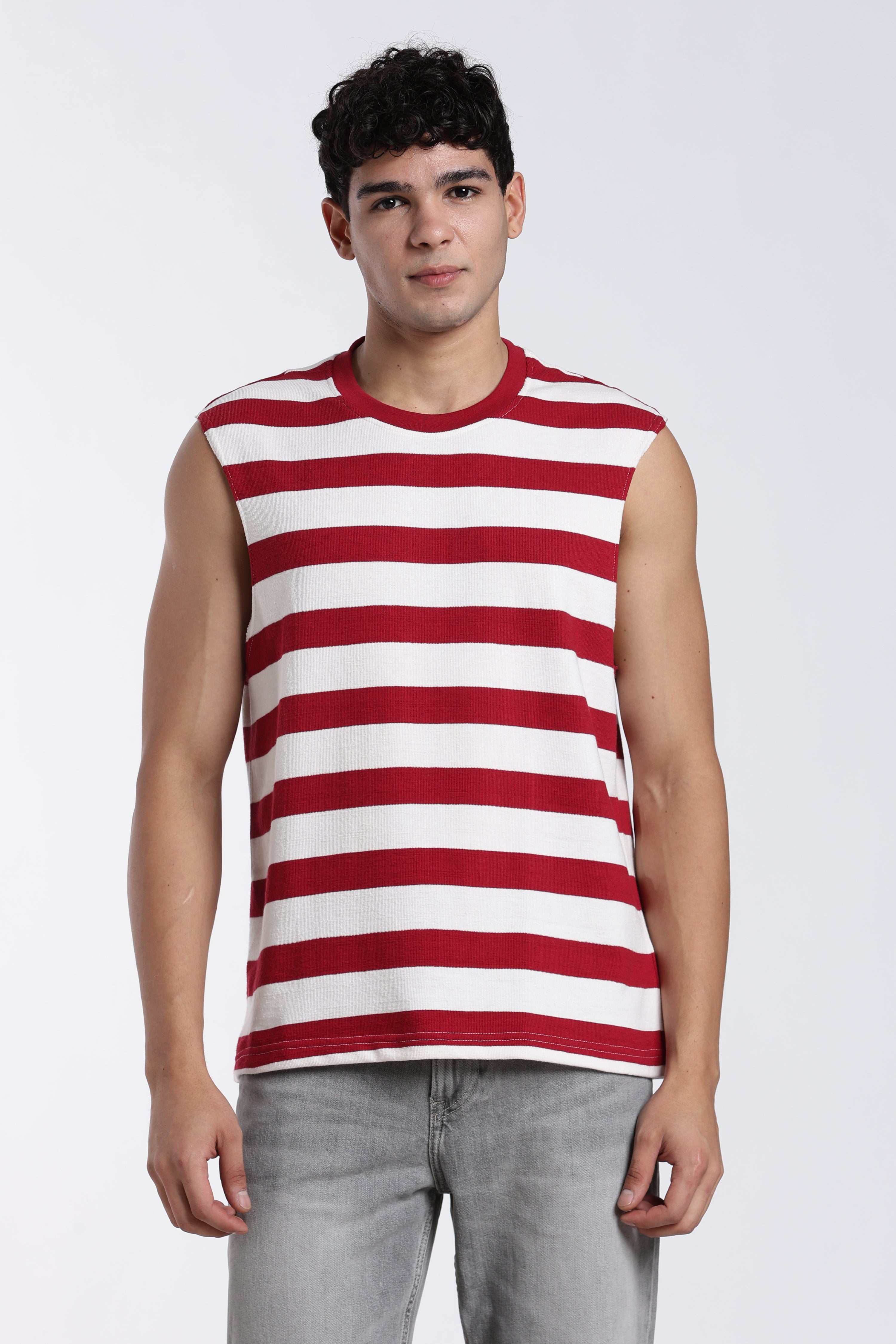 Red Regular Fit T-Shirt for Men - Image 2