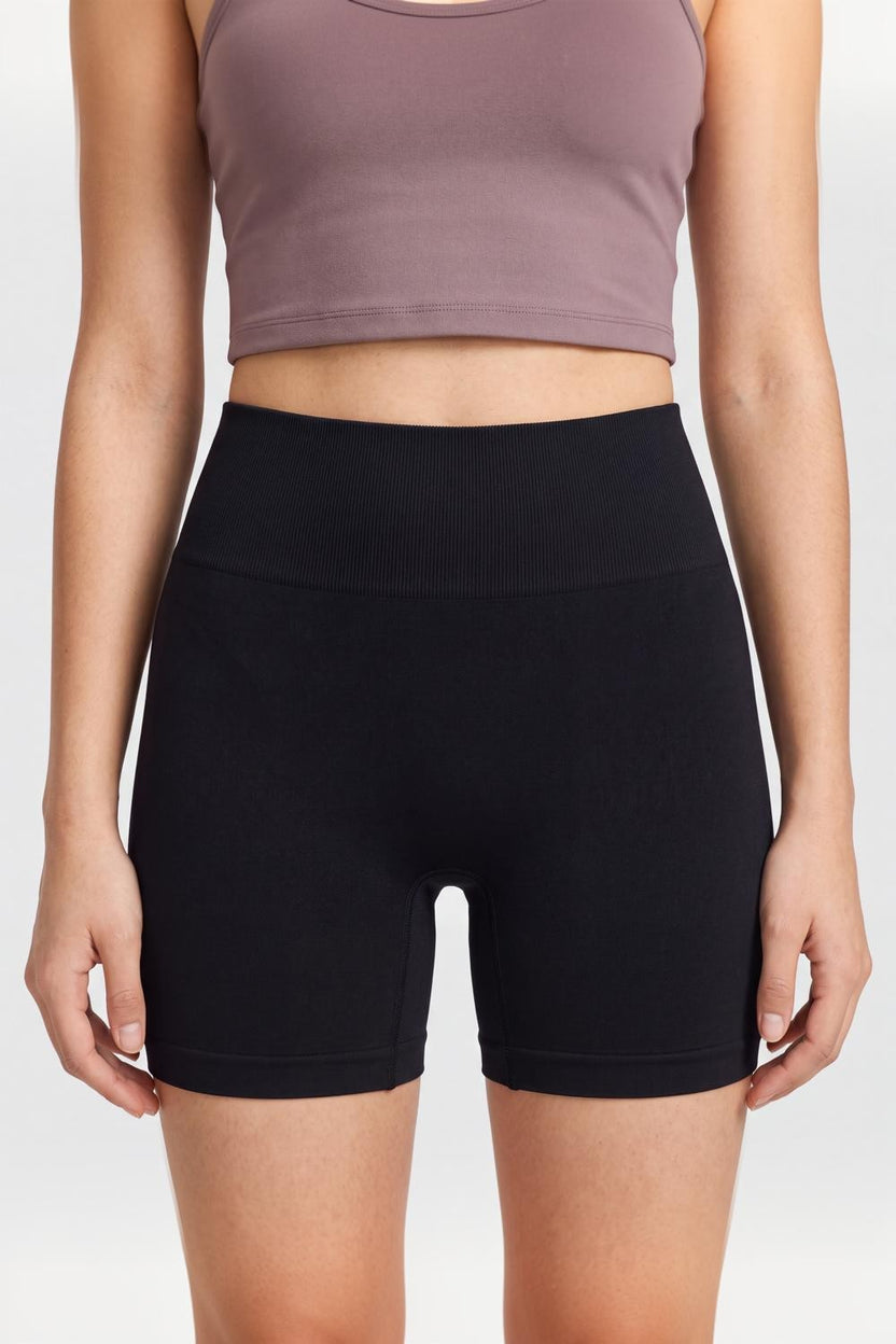 Black High Rise Skinny Fit Shapewear for Women - Image 7
