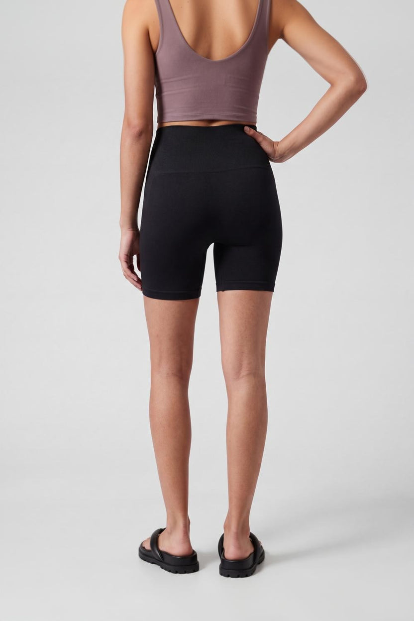 Black High Rise Skinny Fit Shapewear for Women - Image 5