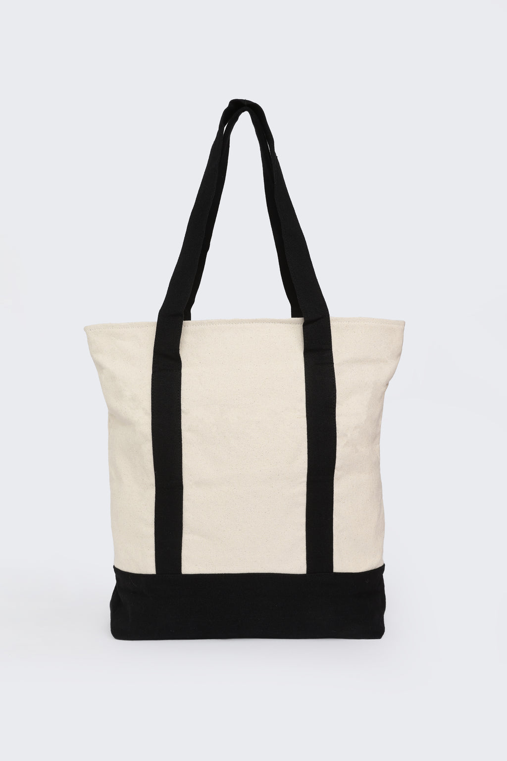 Cream Canvas Tote Bag for Women - Image 6