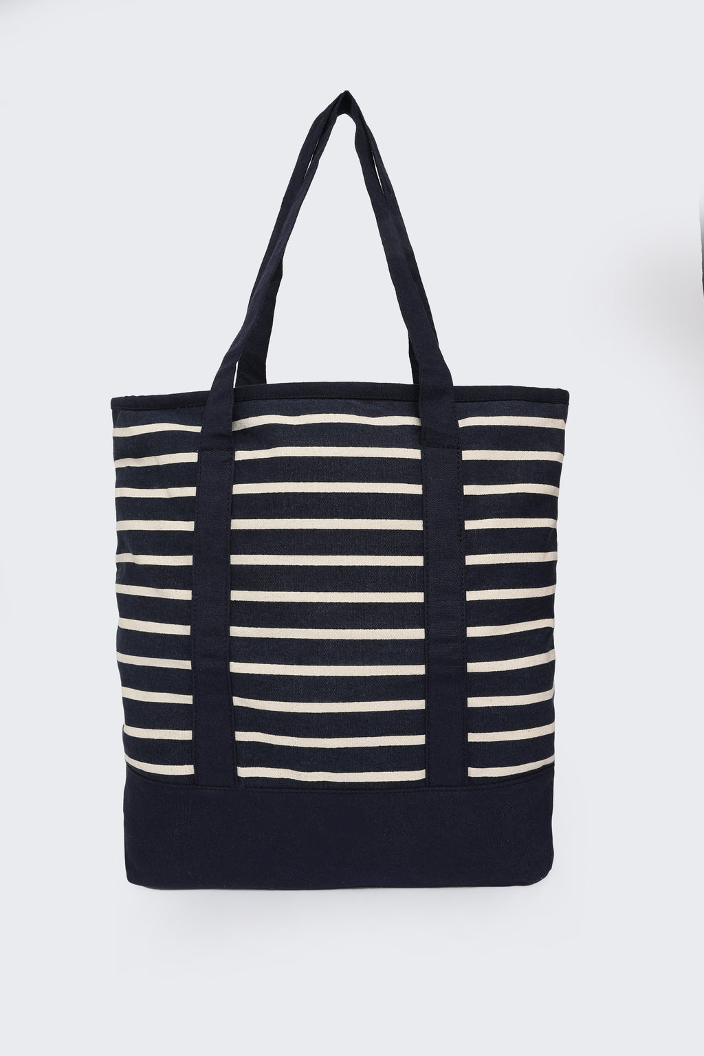 Navy Canvas Tote Bag for Women - Image 7