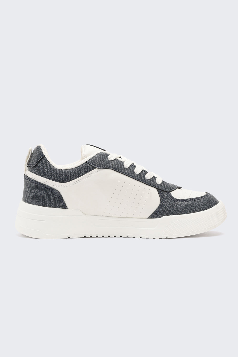 Blue Colourblocked Sneakers for Men - Image 2