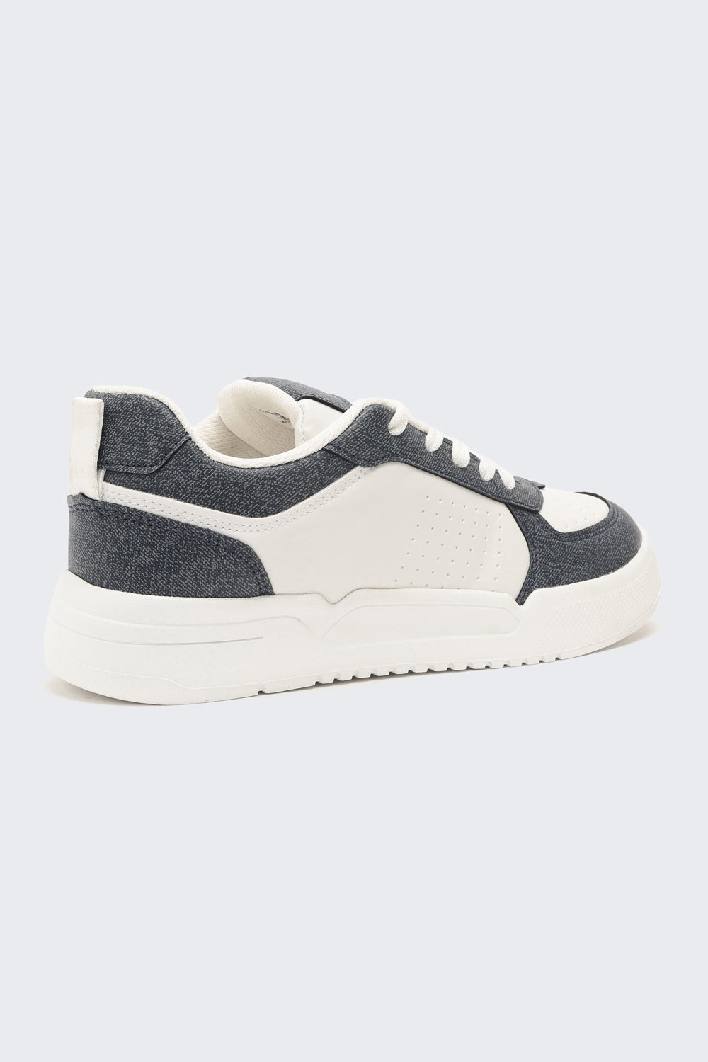 Blue Colourblocked Sneakers for Men - Image 3