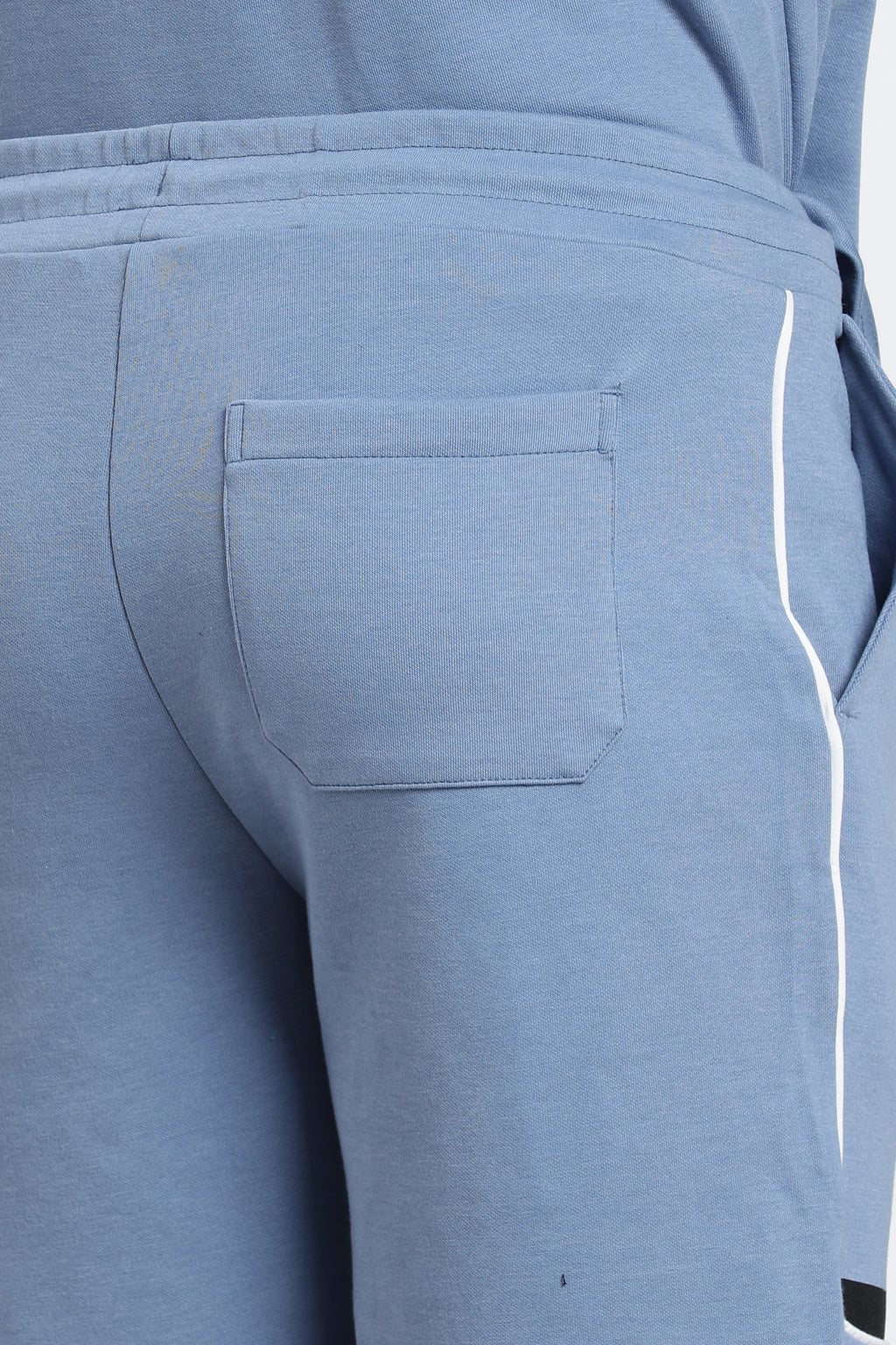 Blue Regular Fit Shorts for Men - Image 3