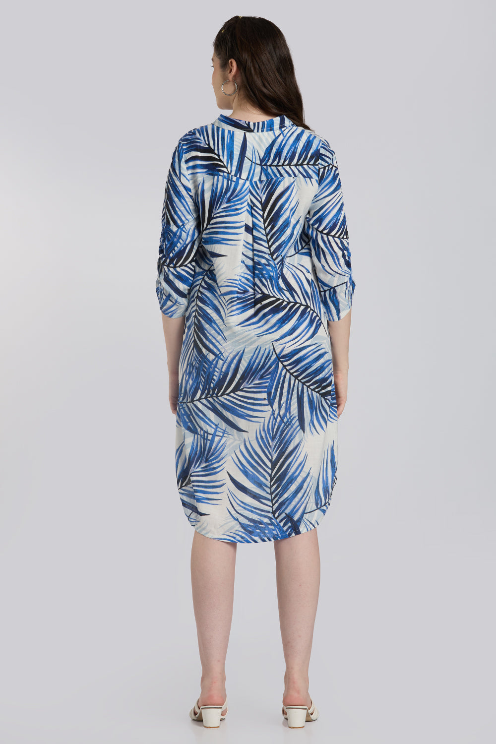 White Casual Breathable Dress for Women - Image 5
