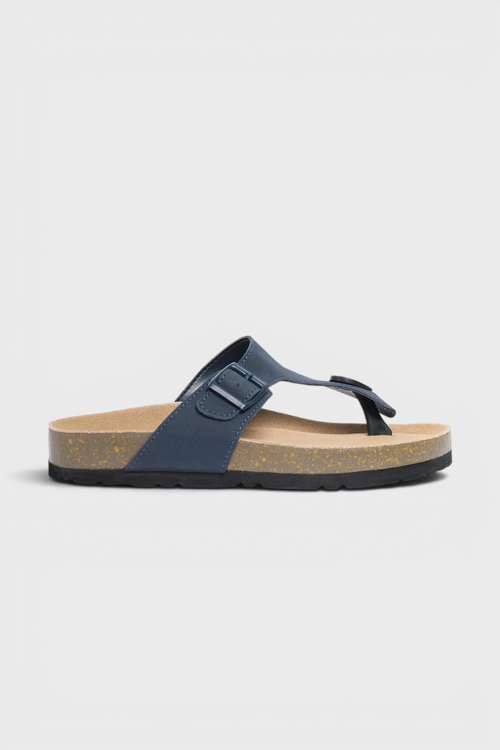 Navy PU Synthetic Sandal for Boys - Image 2