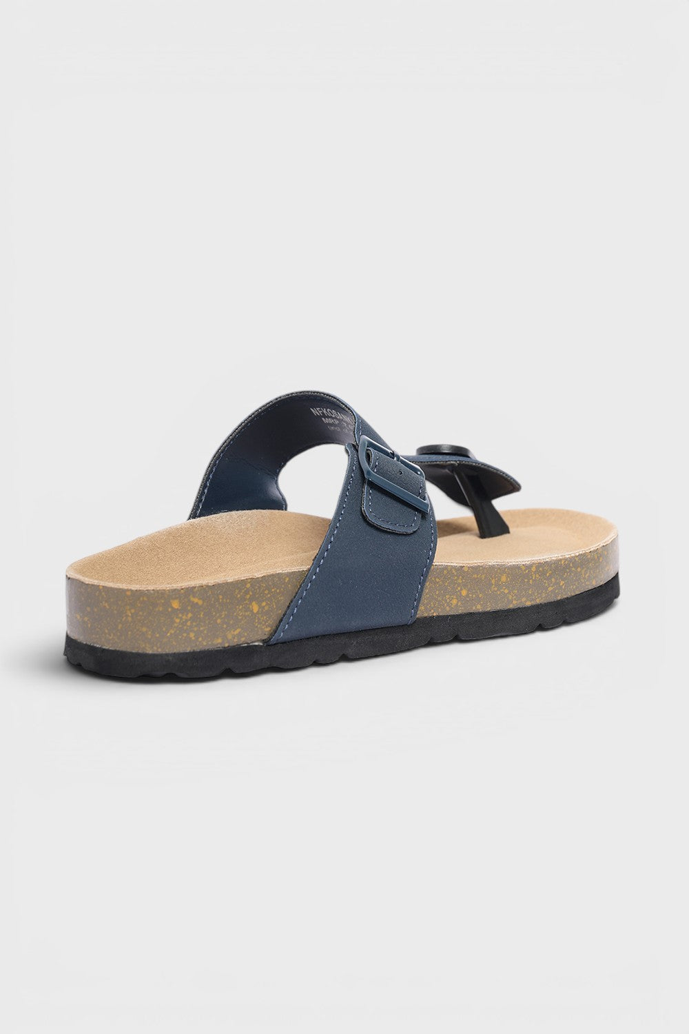 Navy PU Synthetic Sandal for Boys - Image 3