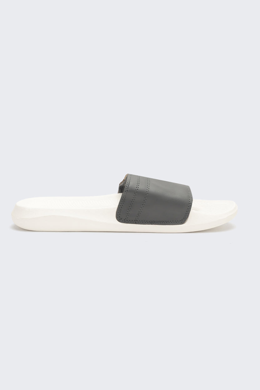 Charcoal Pool Slide for Men - Image 2