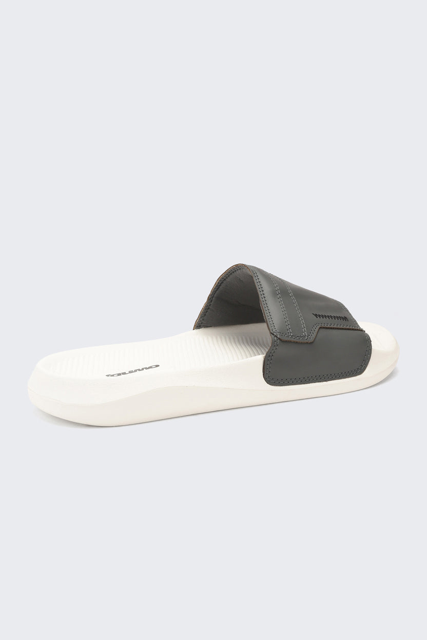 Charcoal Pool Slide for Men - Image 3