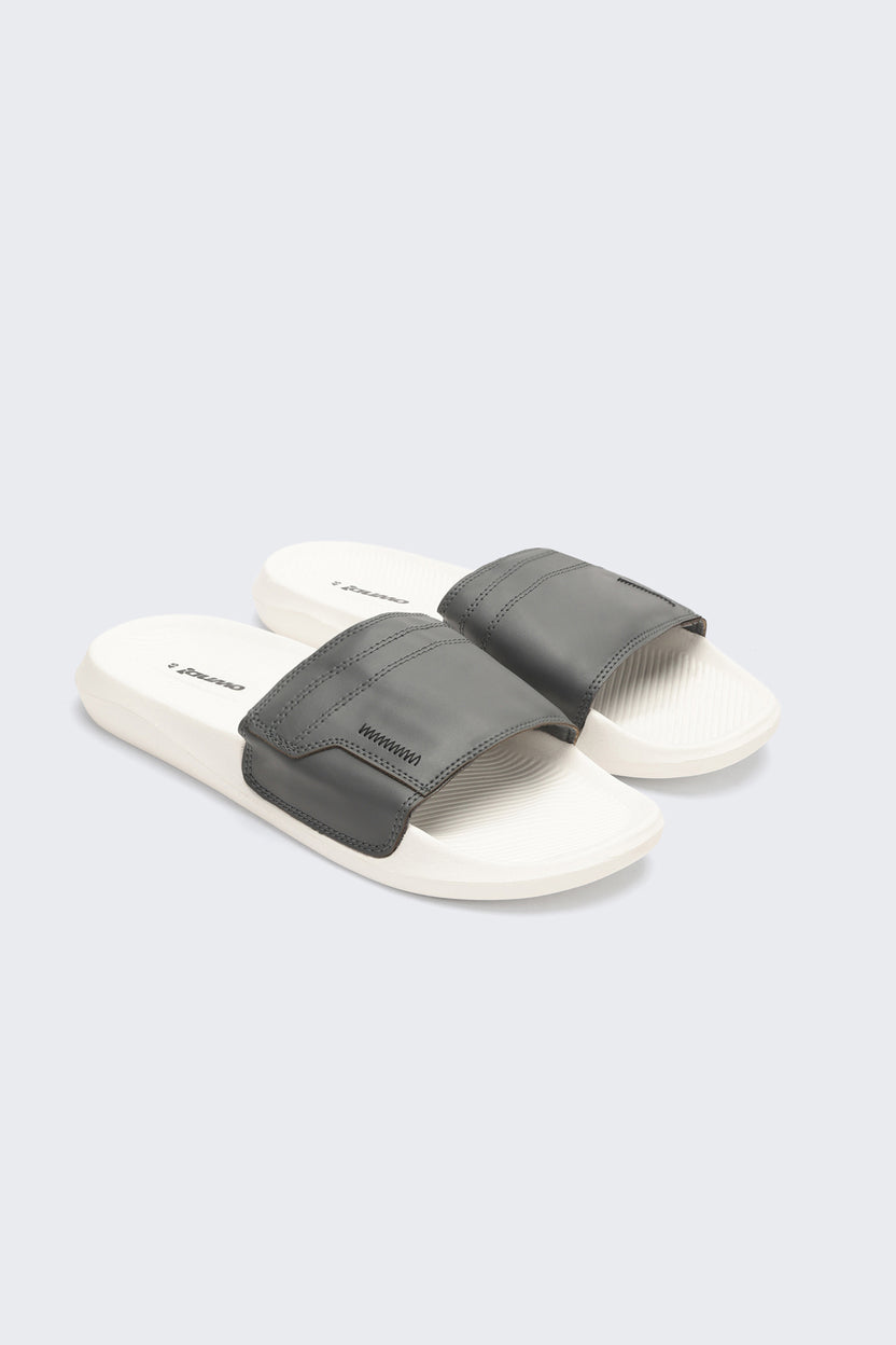 Charcoal Pool Slide for Men - Image 6