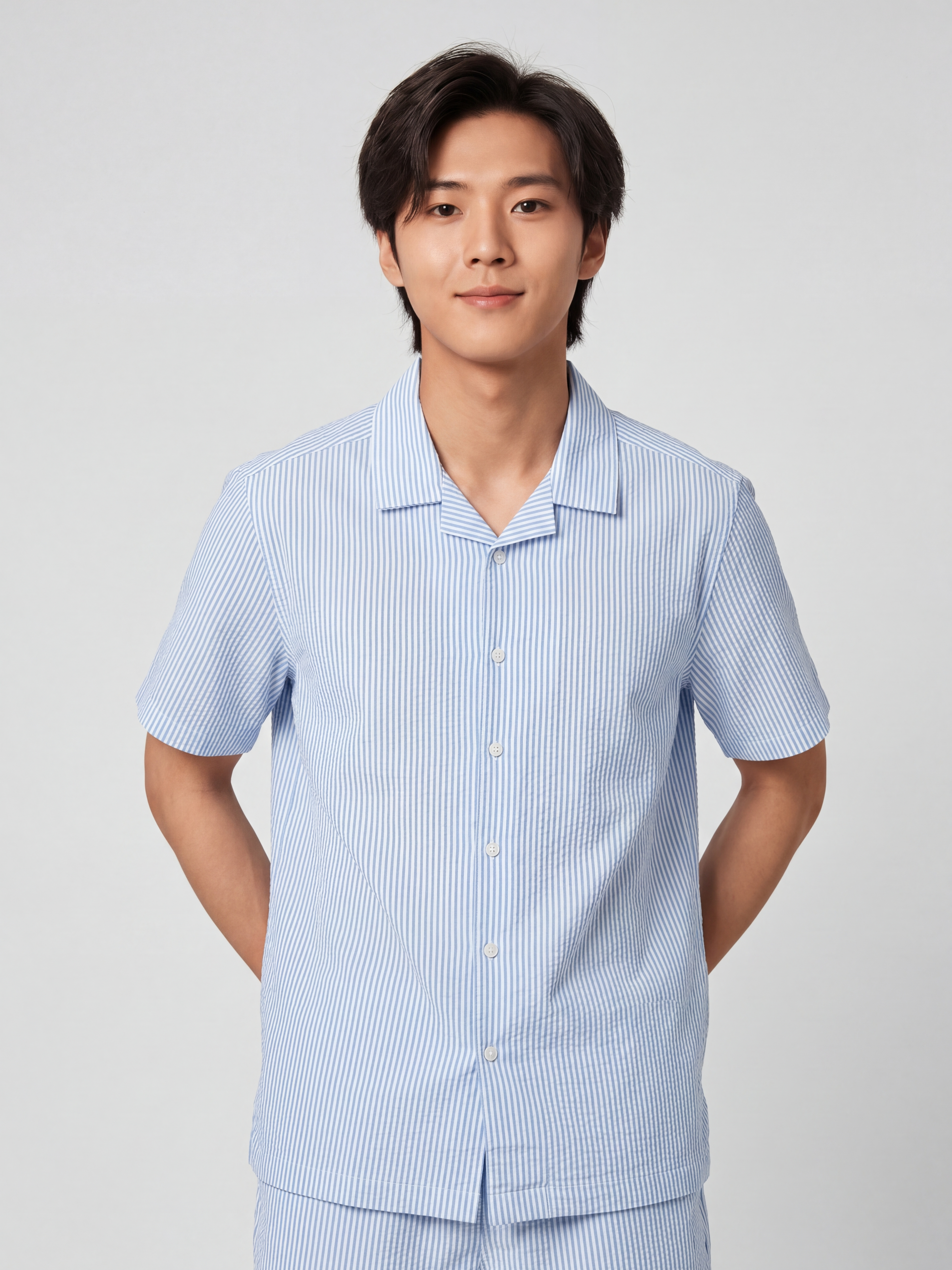 Blue Regular Fit Shirt for Men - Image 2