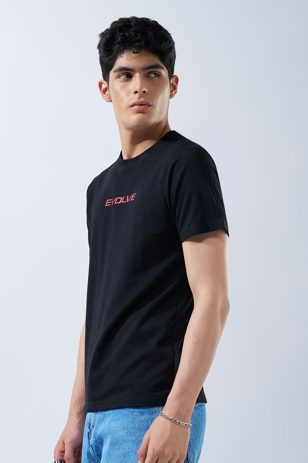 Black Car Graphic T-Shirt for Men - Image 4