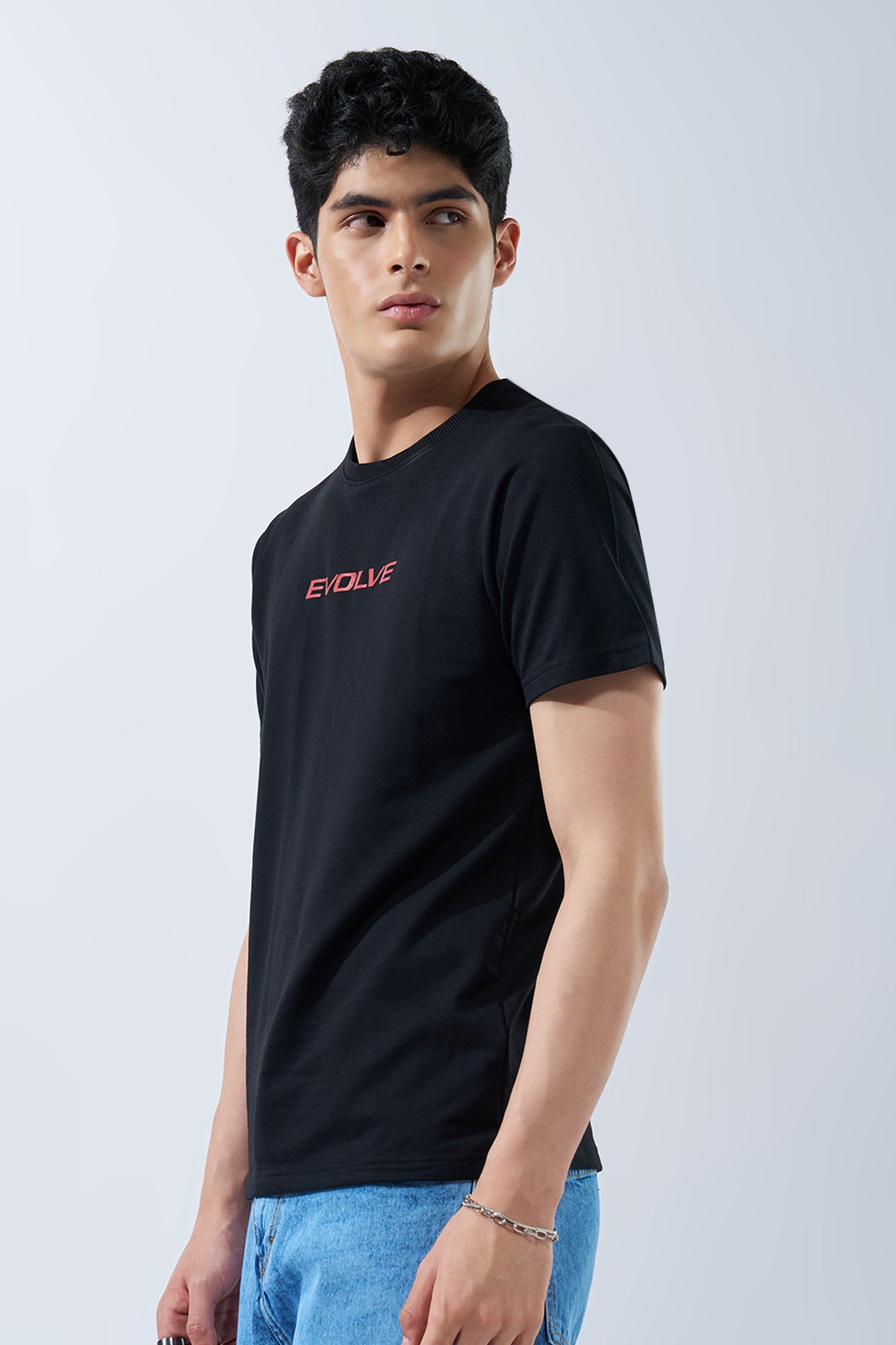 Black Car Graphic T-Shirt for Men - Image 4