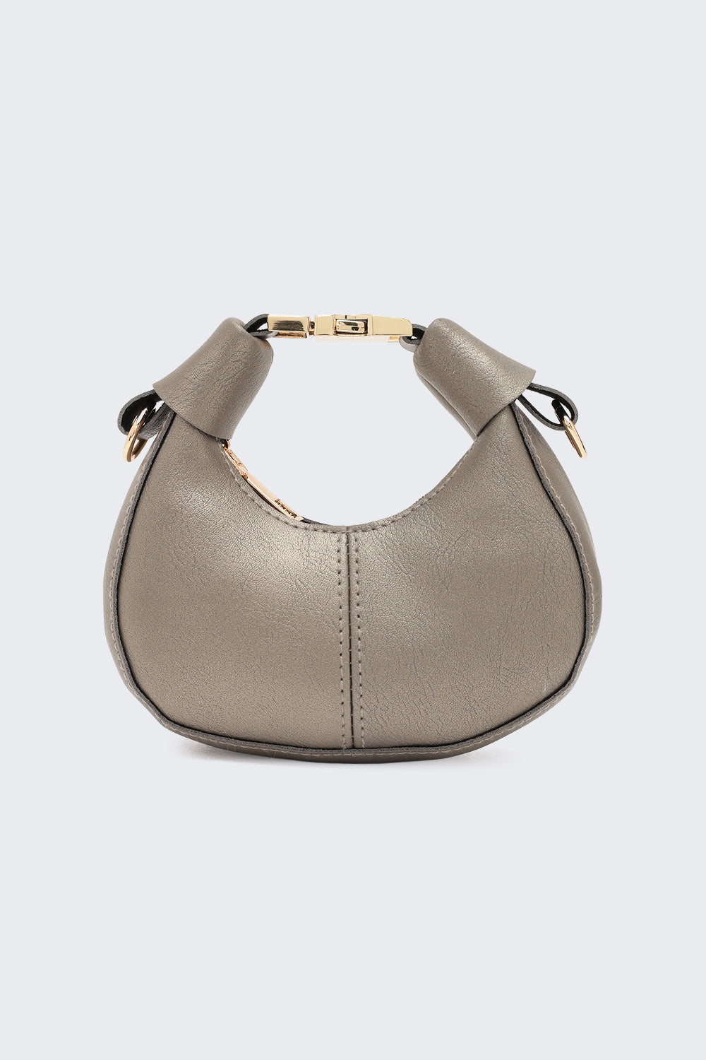 Gold Solid Sling Bag for Women - Image 2