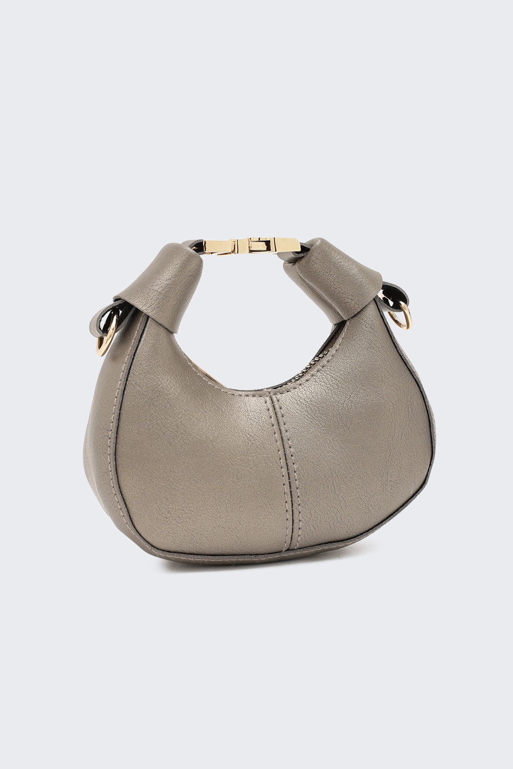Gold Solid Sling Bag for Women - Image 4