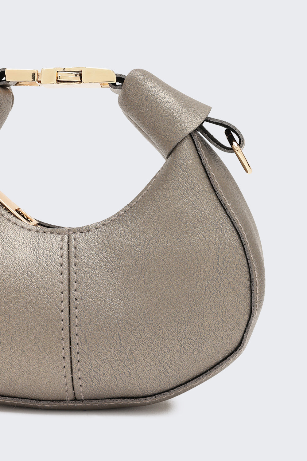 Gold Solid Sling Bag for Women - Image 6