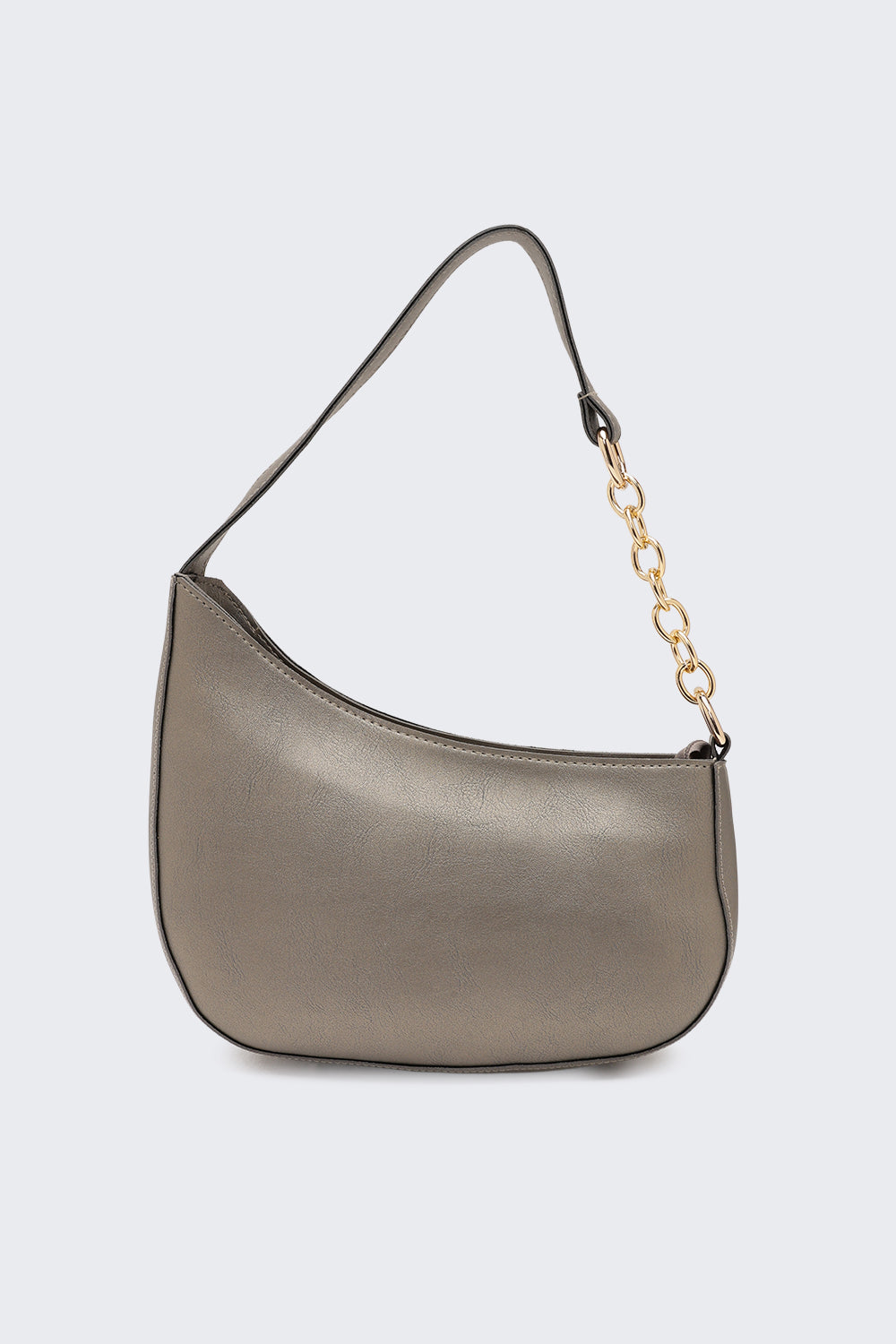 Gold Solid Sling Bag for Women - Image 2